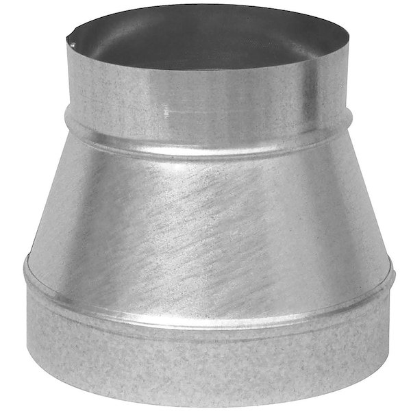 Imperial Mfg Imperial 10 in. D X 8 in. D Galvanized Steel Furnace Reducer and Increaser GV0798 - main